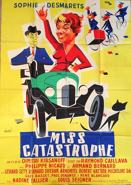 Movie poster for Miss Catastrophe (1957)