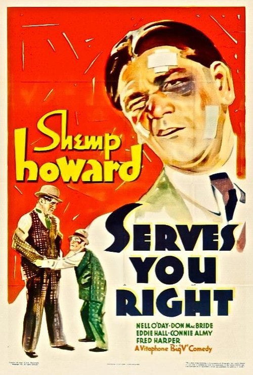 Movie poster for Serves You Right (1935)
