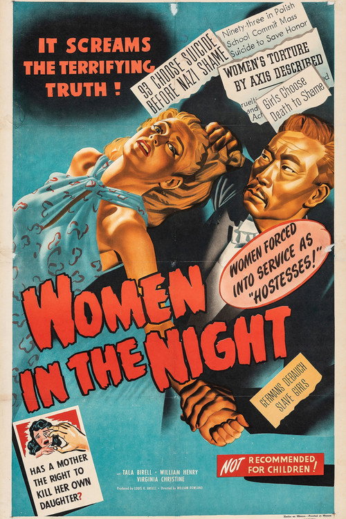 Movie poster for Women in the Night (1948)