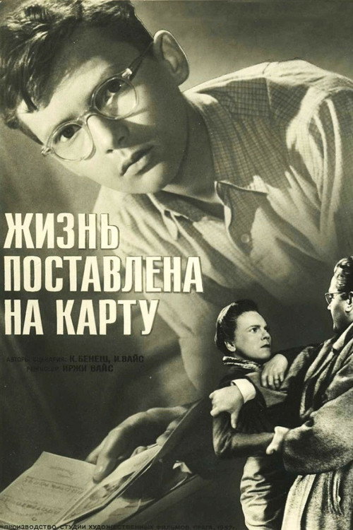 Movie poster for A Life at Stake (1956)