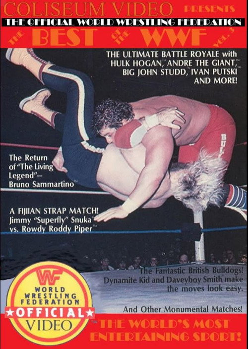 Movie poster for Best of the WWF Volume 3 (1985)