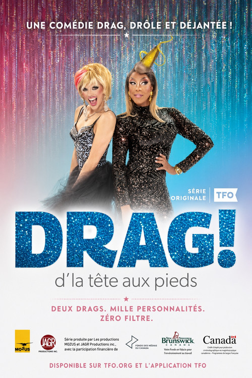 Series poster for Drag! D'la tête aux pieds (2026)