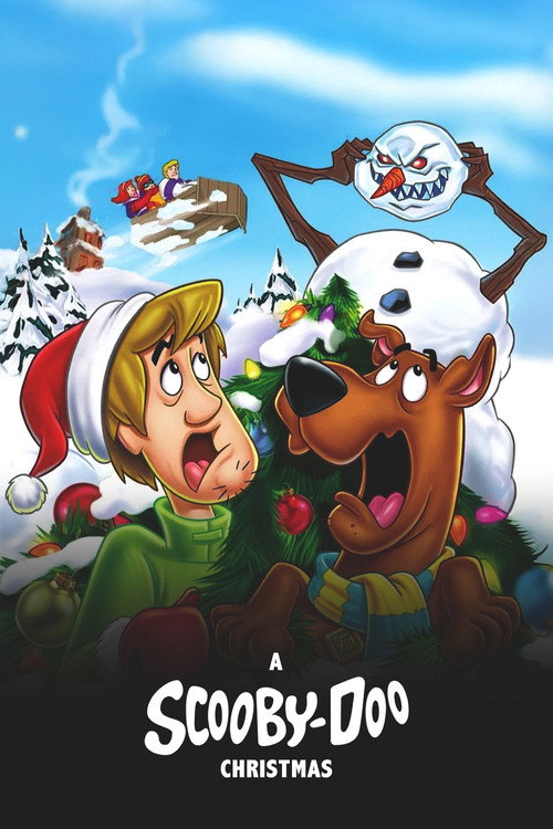 Movie poster for A Scooby-Doo! Christmas (2002)