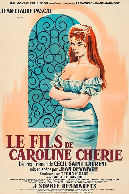 Movie poster for Caroline and the Rebels (1955)