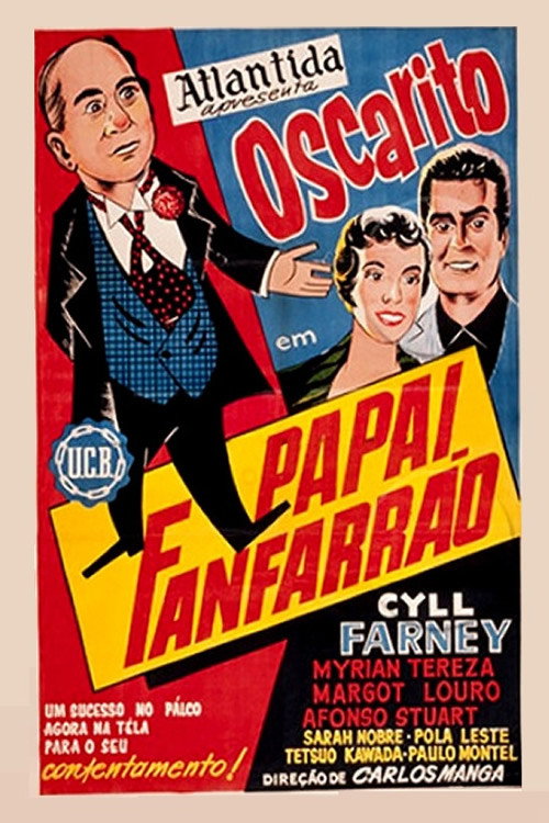 Movie poster for Papai Fanfarrão (1956)