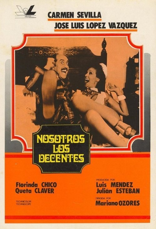 Movie poster for Nosotros, los decentes (1976)