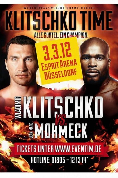Movie poster for Wladimir Klitschko vs. Jean-Marc Gilbert Mormeck (2012)