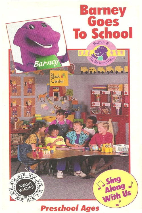 Movie poster for Barney Goes to School (1990)