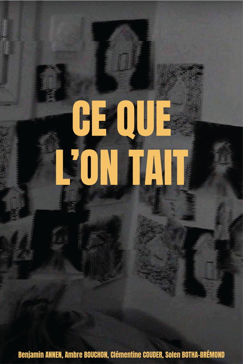 Movie poster for CE QUE L'ON TAIT (2025)