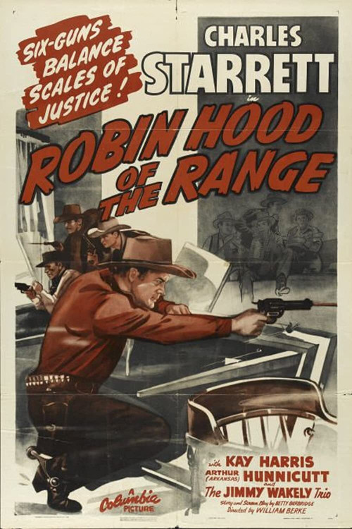Movie poster for Robin Hood of the Range (1943)