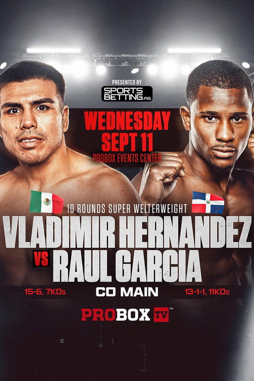Movie poster for Vladimir Hernandez vs. Raul Garcia (2024)