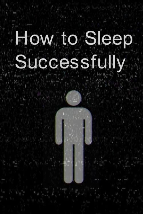 Movie poster for How To Sleep Successfully (2024)
