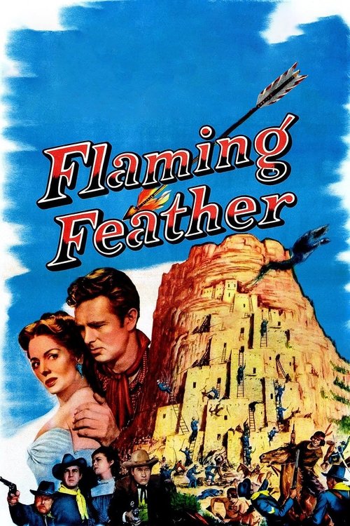 Movie poster for Flaming Feather (1952)
