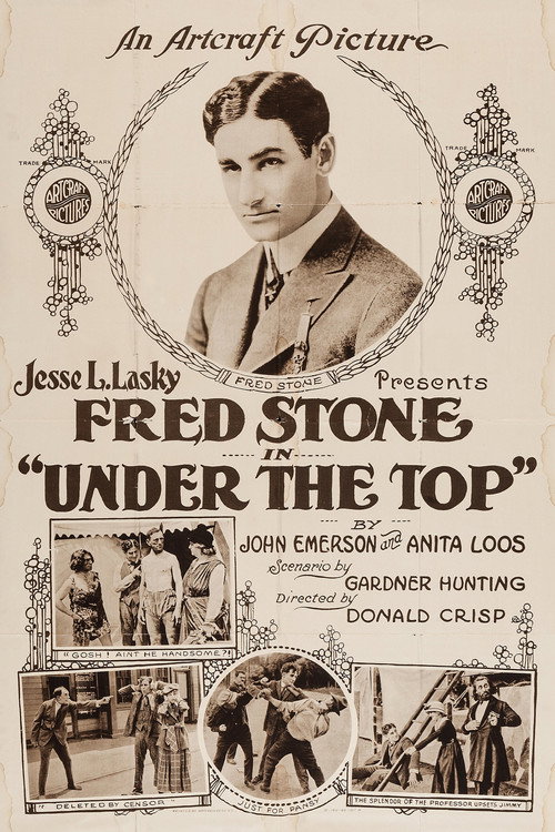 Movie poster for Under the Top (1919)