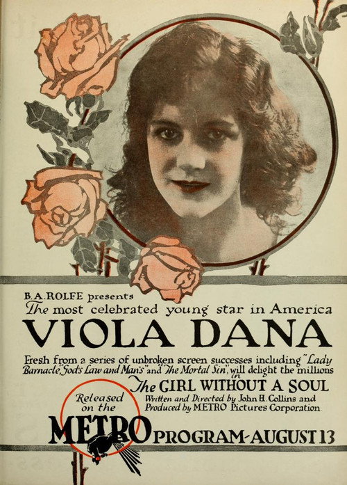Movie poster for The Girl Without a Soul (1917)