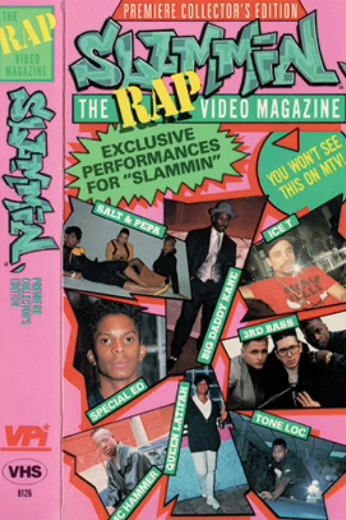 Movie poster for Slammin' Rap Video Magazine Vol. 1 (1990)