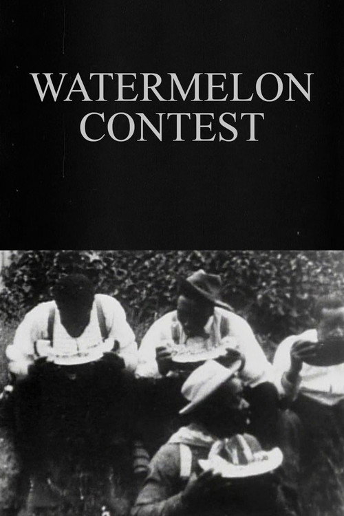 Movie poster for Watermelon Contest (1900)