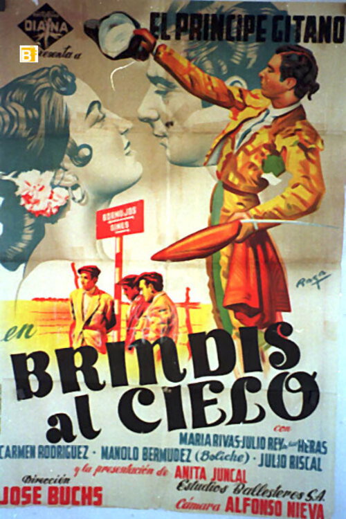 Movie poster for Brindis al cielo (1953)