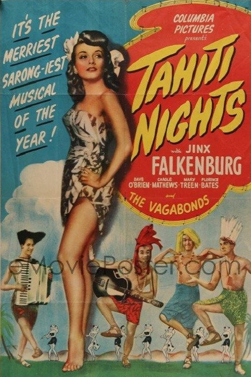 Movie poster for Tahiti Nights (1944)