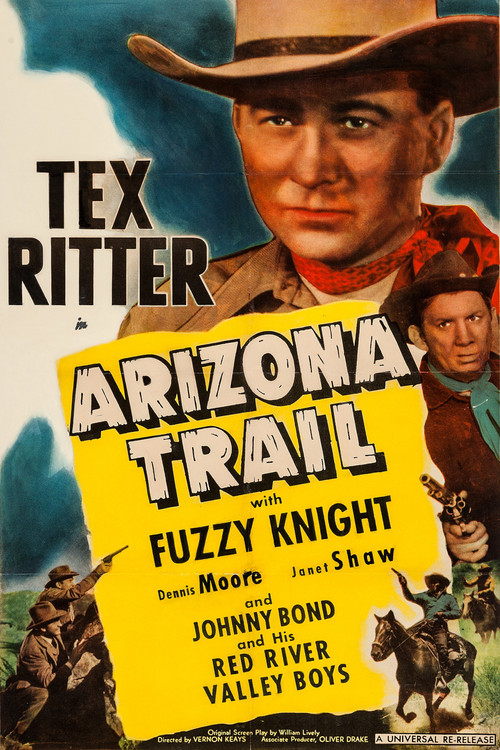 Movie poster for Arizona Trail (1943)