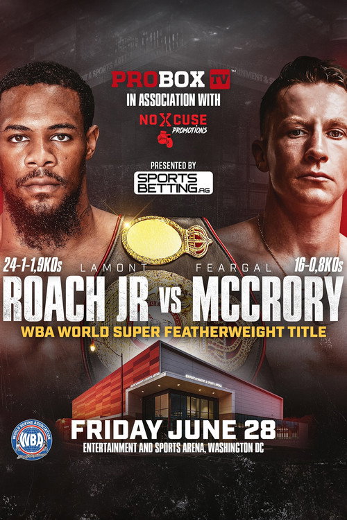 Movie poster for Lamont Roach Jr. vs. Feargal McCrory (2024)