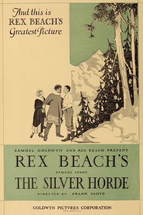 Movie poster for The Silver Horde (1920)