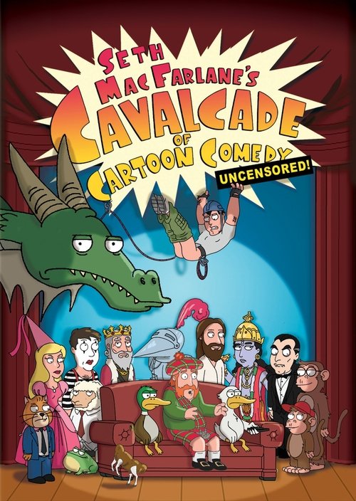 Movie poster for Seth MacFarlane's Cavalcade of Cartoon Comedy (2008)