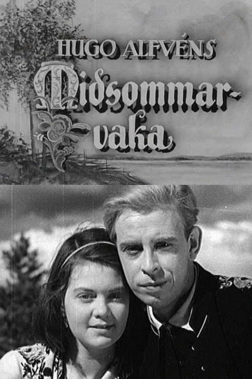 Movie poster for Midsommarvaka (1947)