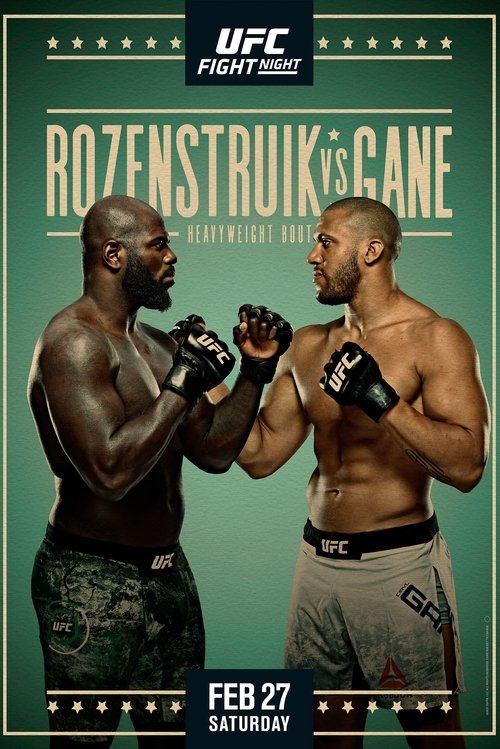 Movie poster for UFC Fight Night 186: Rozenstruik vs. Gane (2021)