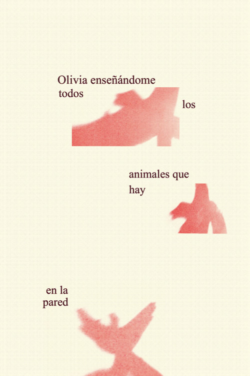 Olivia enseñándome todos los animales que hay en la pared poster