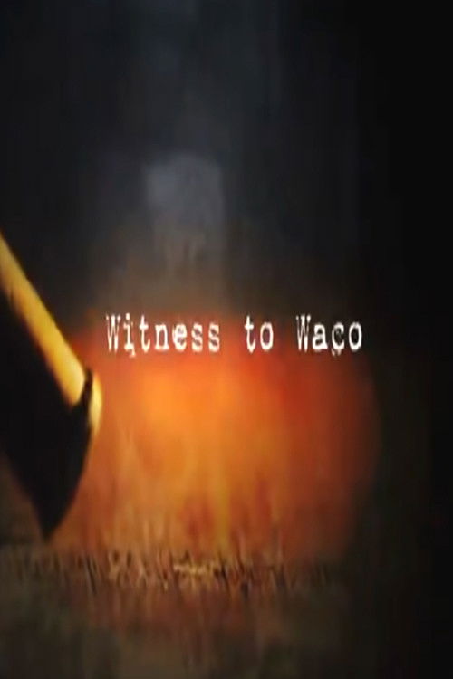 Movie poster for Witness to Waco: Inside the Siege (2009)