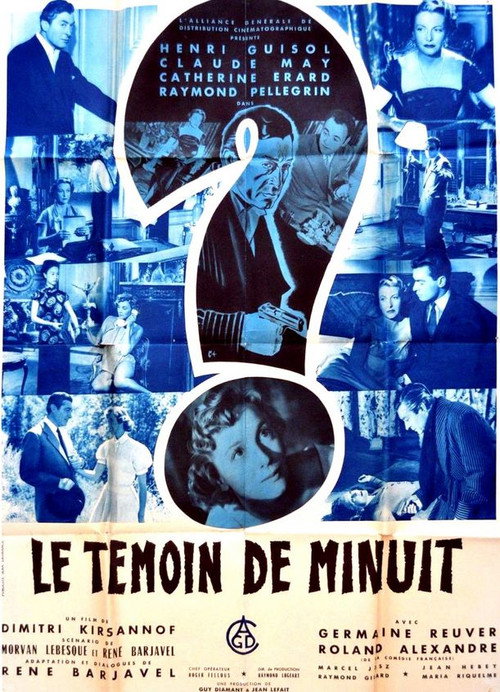 Movie poster for The Midnight Witness (1953)