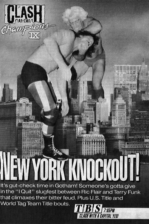 Movie poster for NWA Clash of The Champions IX: New York Knockout (1989)