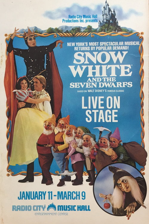 Movie poster for Snow White Live (1981)