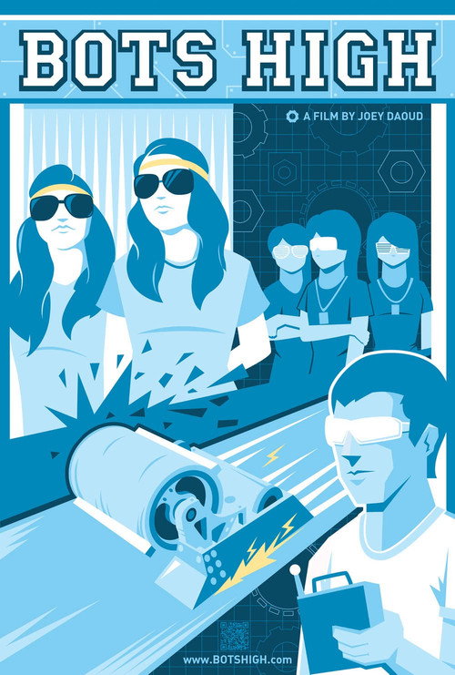 Movie poster for Bots High (2010)