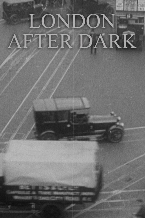 Movie poster for London After Dark (1926)