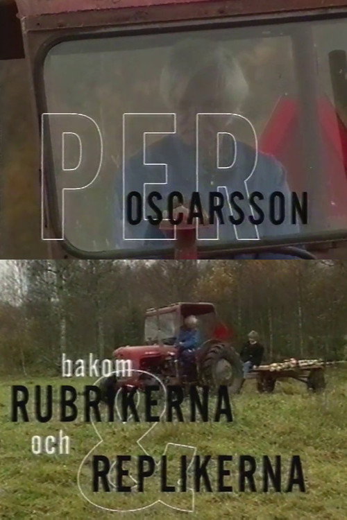 Movie poster for Per Oscarsson - Bakom rubrikerna och replikerna (1998)
