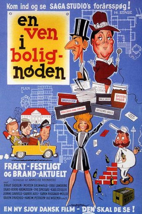 Movie poster for En ven i bolignøden (1965)