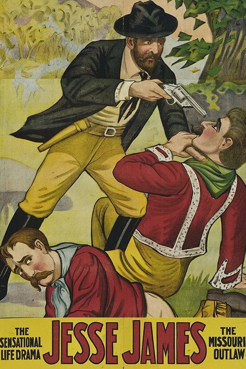 Movie poster for Jesse James as the Outlaw (1921)