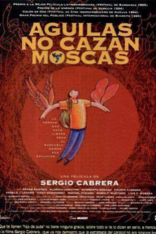 Movie poster for Águilas no cazan moscas (1994)