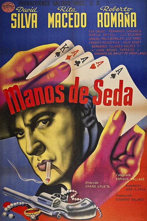 Movie poster for Manos de seda (1951)