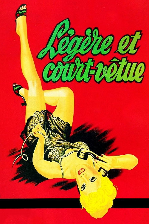 Movie poster for Lightly and Shortly Dressed (1953)