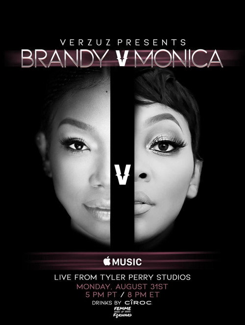 Movie poster for VERZUZ: Brandy vs. Monica (2020)