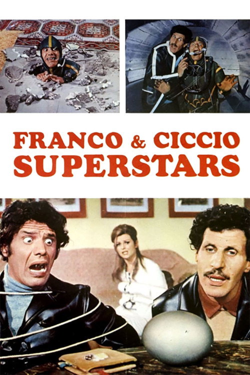 Movie poster for Franco e Ciccio superstars (1974)
