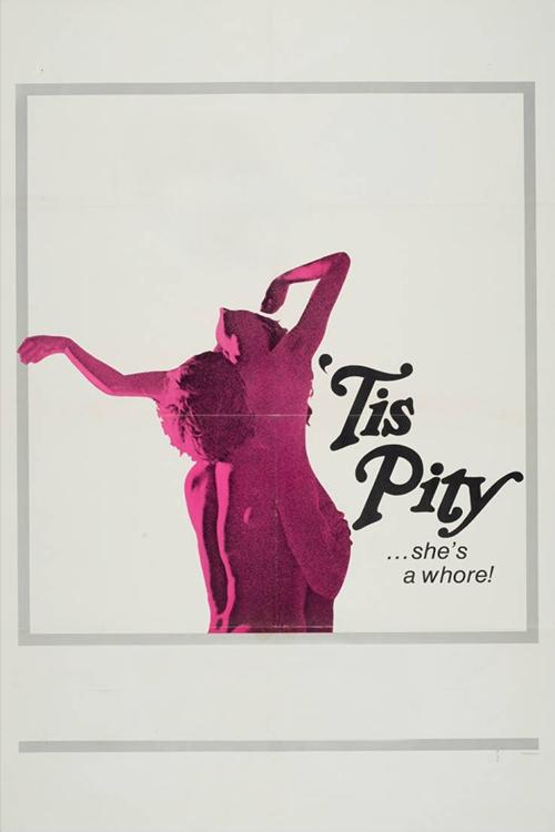 Movie poster for 'Tis Pity She's a Whore (1971)
