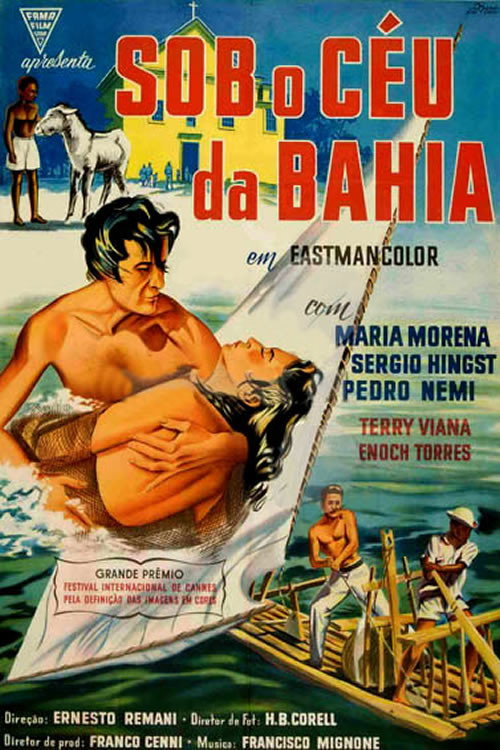 Movie poster for Sob o Céu da Bahia (1956)