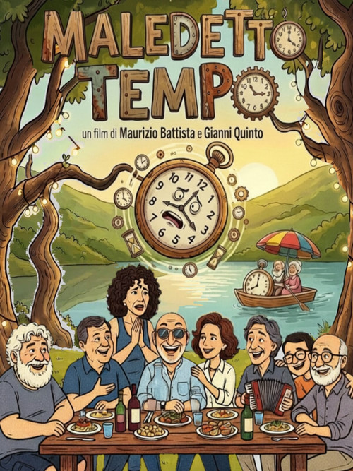 Movie poster for Maledetto tempo (2026)