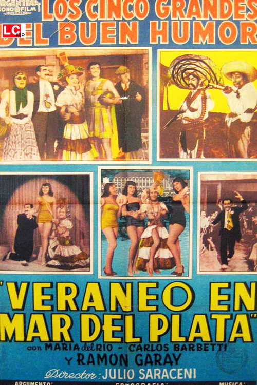 Movie poster for Veraneo en Mar del Plata (1954)