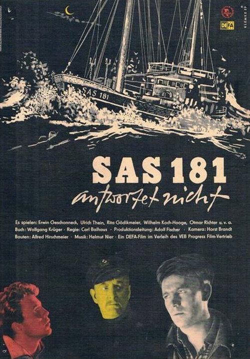Movie poster for SAS 181 antwortet nicht (1959)