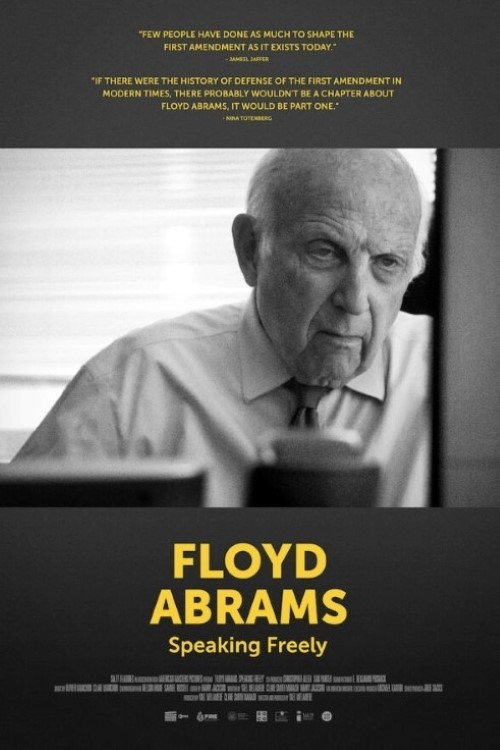 Movie poster for Floyd Abrams: Speaking Freely (2023)